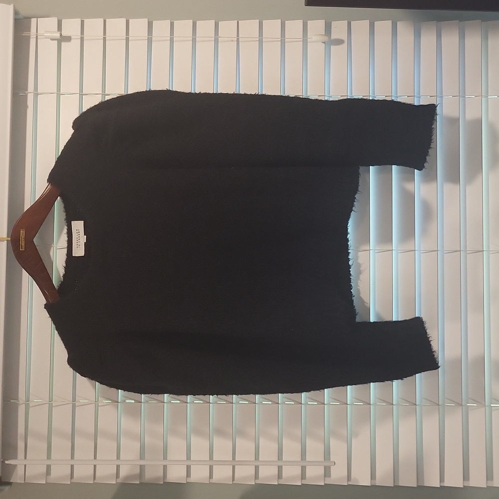 Derek Lam Alpaca/Wool Black Sweater